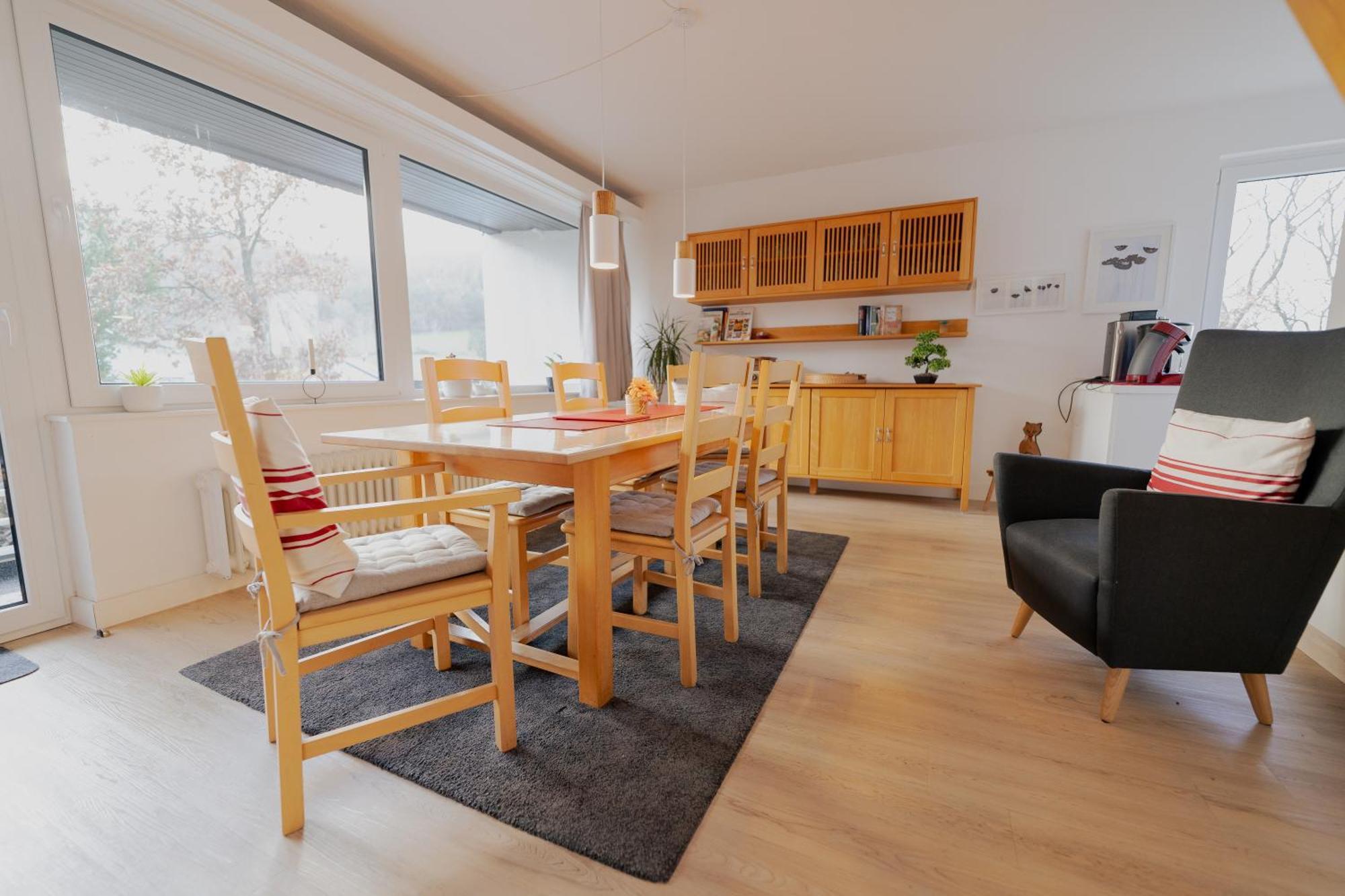 Ferienhaus Schoene Aussicht Ferienwohnung Rot Hemfurth-Edersee Экстерьер фото